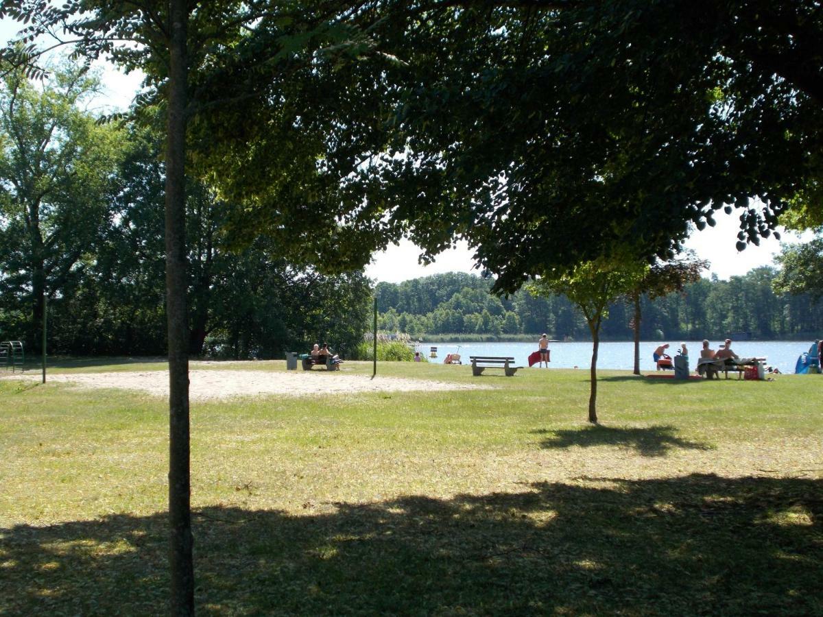 Ferienhaus Am Langen See Heidesee Exteriör bild